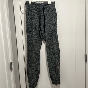 Lululemon Nulu marled grey full length joggers